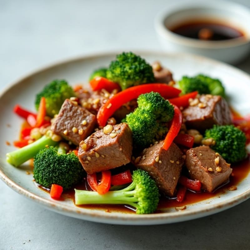 Lean Beef and Crispy Broccoli Stir-Fry