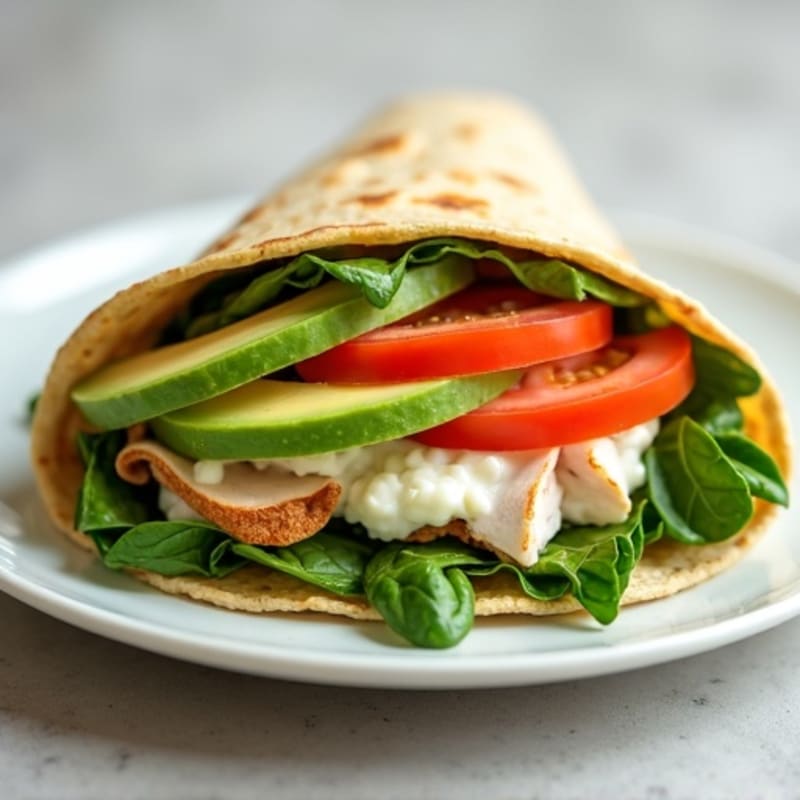 Fresh Turkey Avocado Wrap