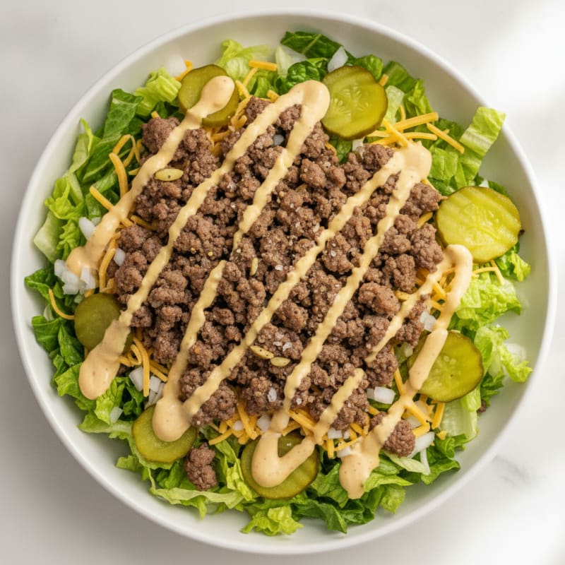 Big Mac Protein Bowl