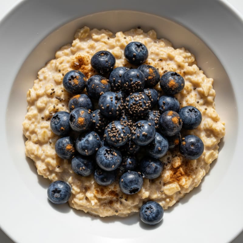 Blueberry Oatmeal Power Bowl