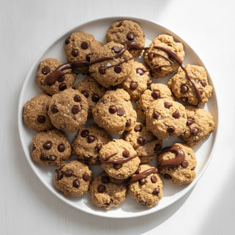 No-Bake Protein Chocolate Chip Cookie Dough Bites