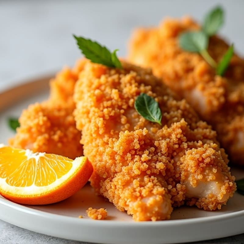 Crispy Air-Fryer Orange Chicken