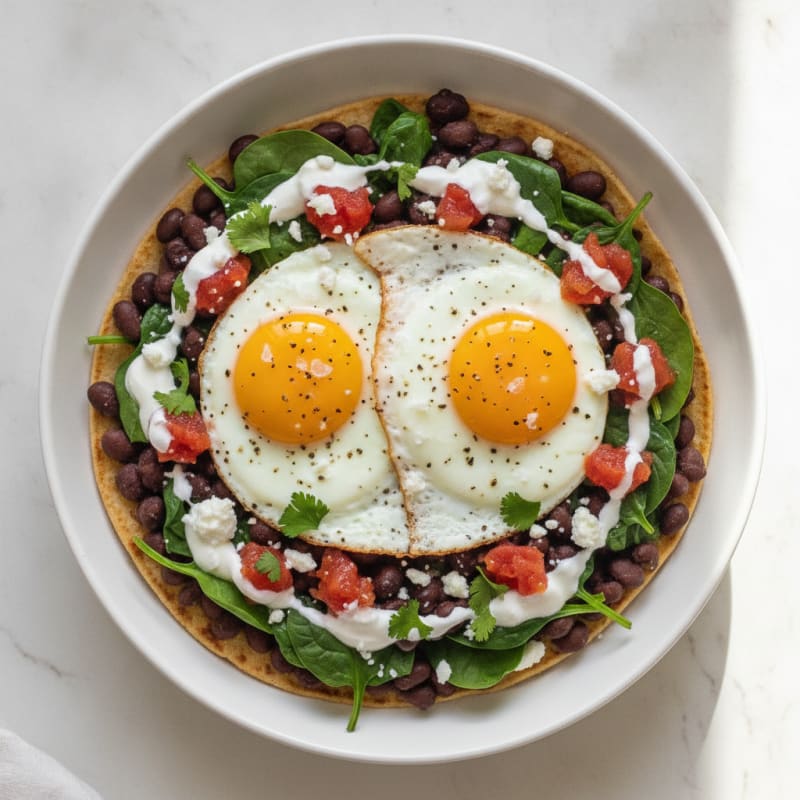Loaded Huevos Rancheros Bowl