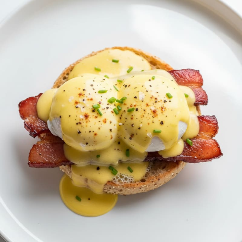 Classic Eggs Benedict with Hollandaise
