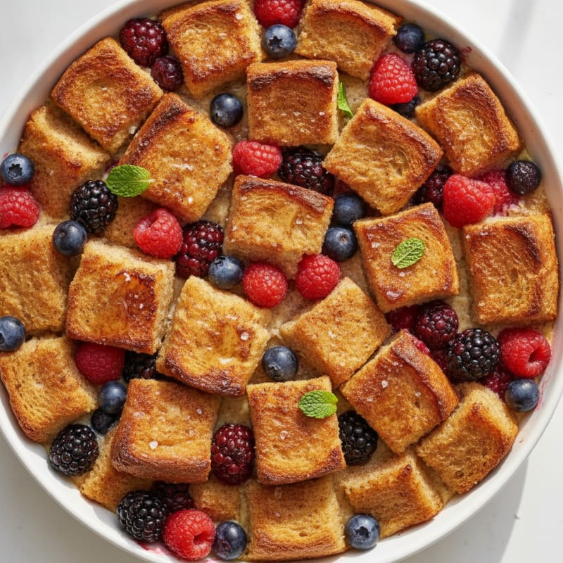 Baked Berry French Toast Casserole