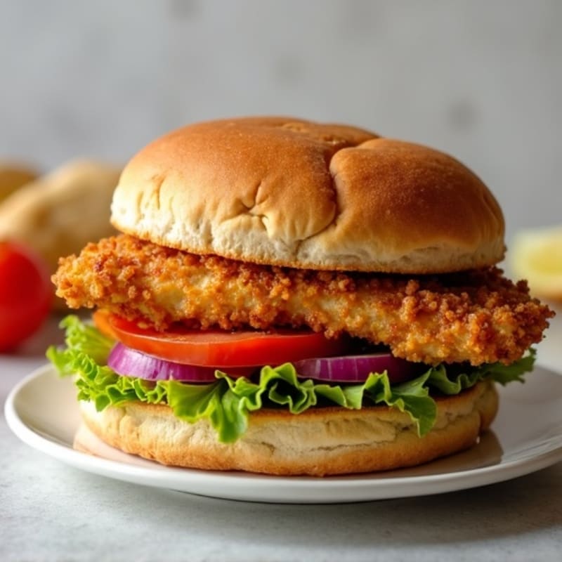 Crispy Oven-Baked Chicken Sandwich