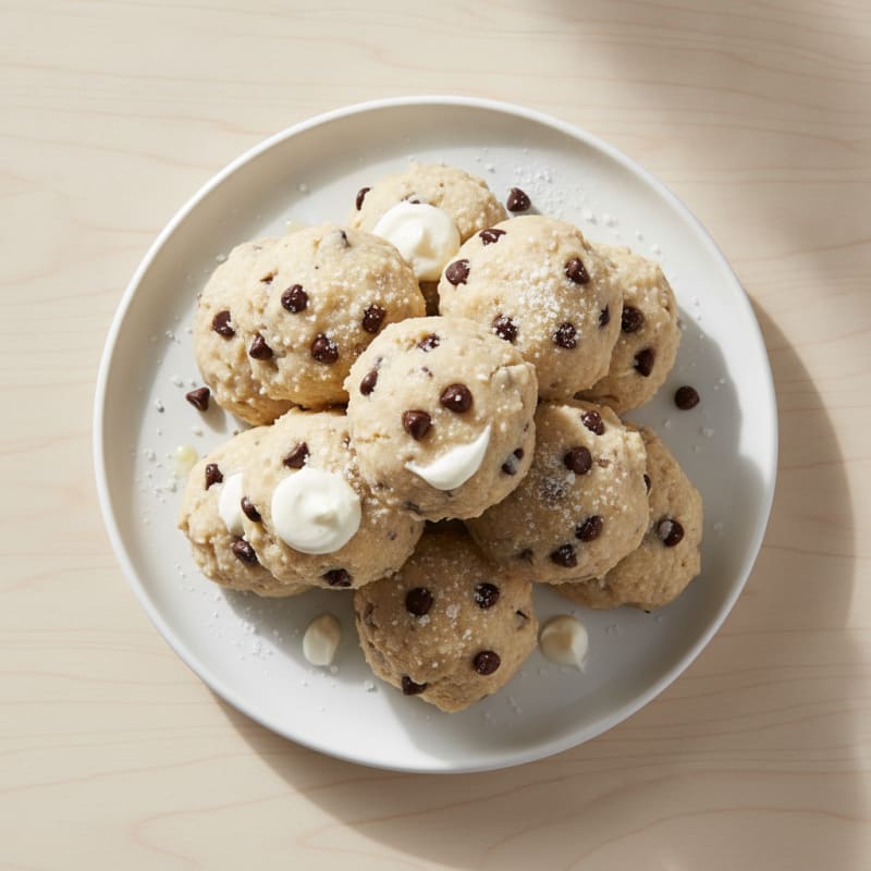 No-Bake Chocolate Chip Protein Bites