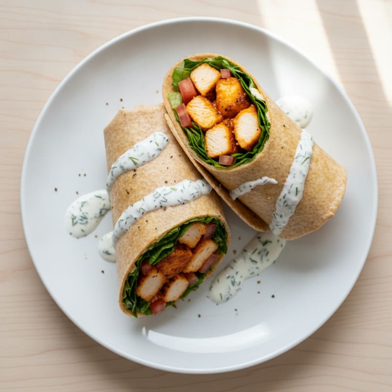 Buffalo Ranch Chicken Wrap
