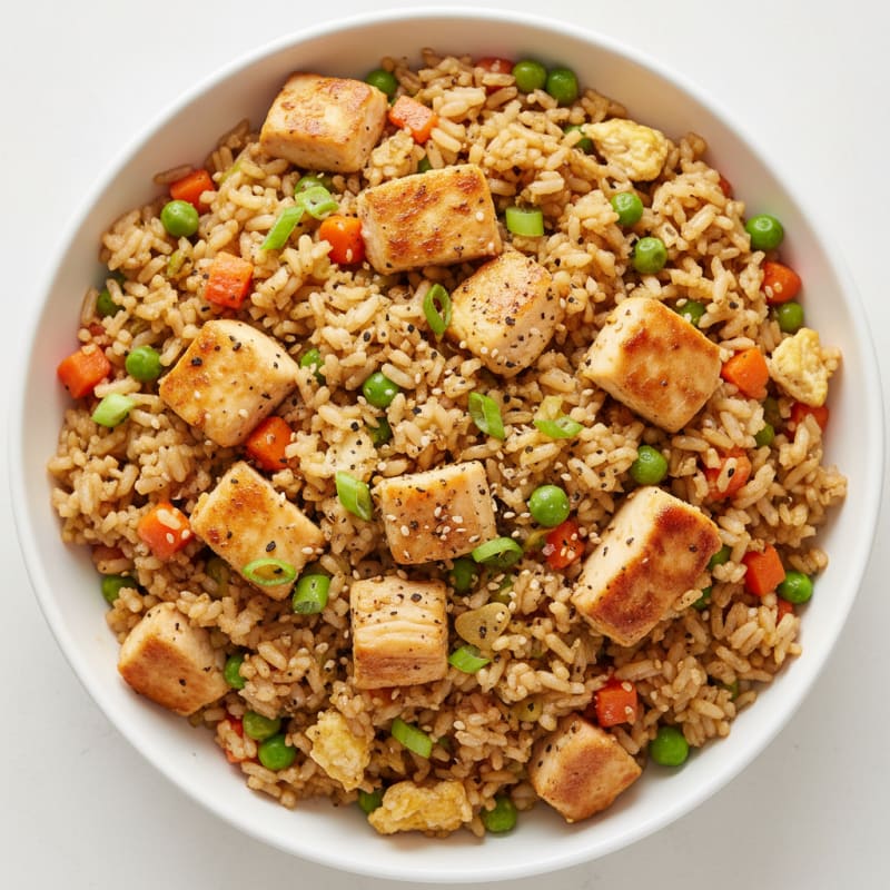 Chicken and Vegetable Fried Rice