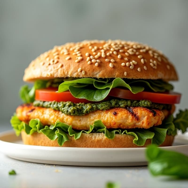 Grilled Pesto Chicken Sandwich