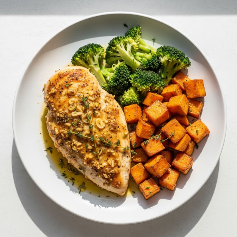 Garlic Herb Roasted Chicken