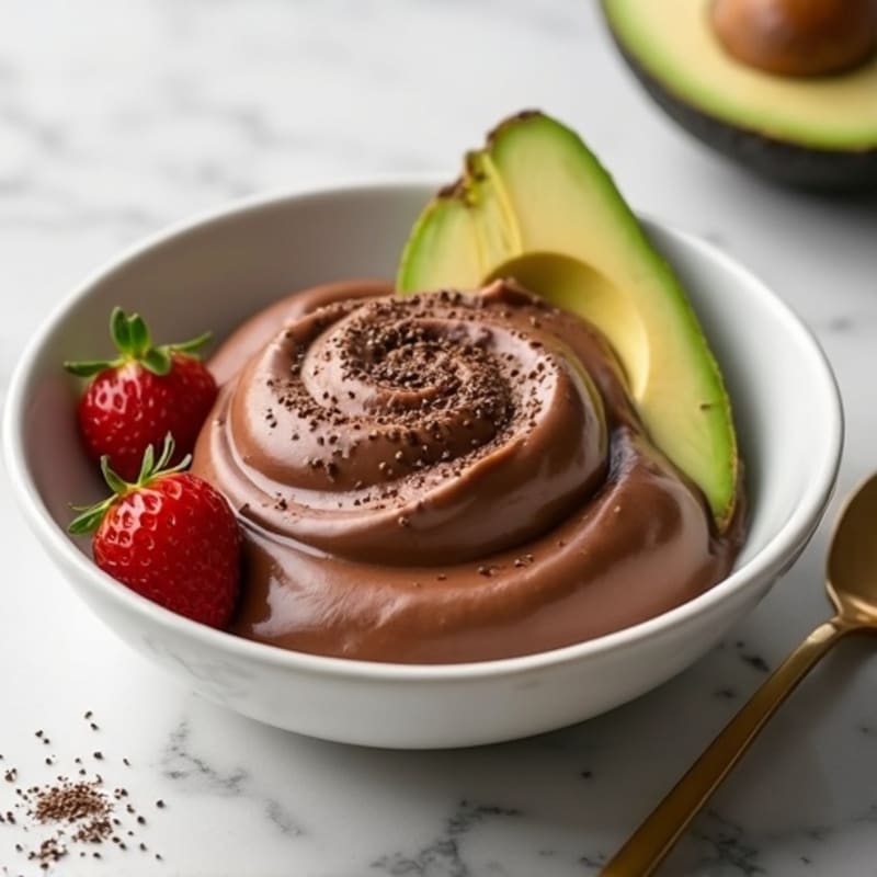 Silky Chocolate Protein Pudding with Greek Yogurt
