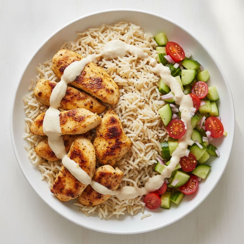 Chicken Shawarma Rice Bowl