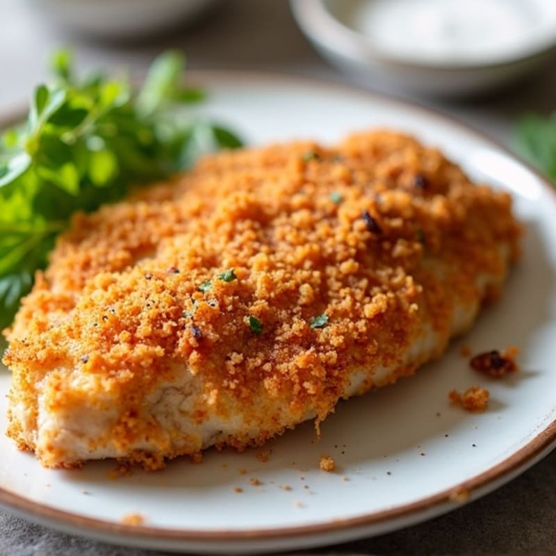 Crispy Oven-Baked Almond-Crusted Chicken