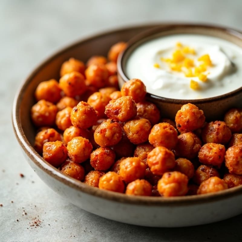 Crispy Roasted Chickpeas with Smoky Paprika