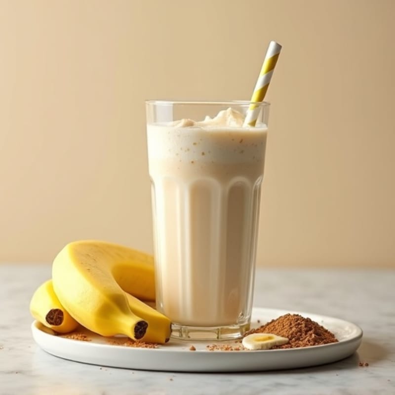 Protein-Rich Creamy Banana Smoothie