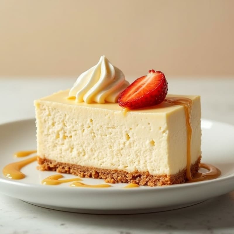 Creamy Greek Yogurt Protein Cheesecake