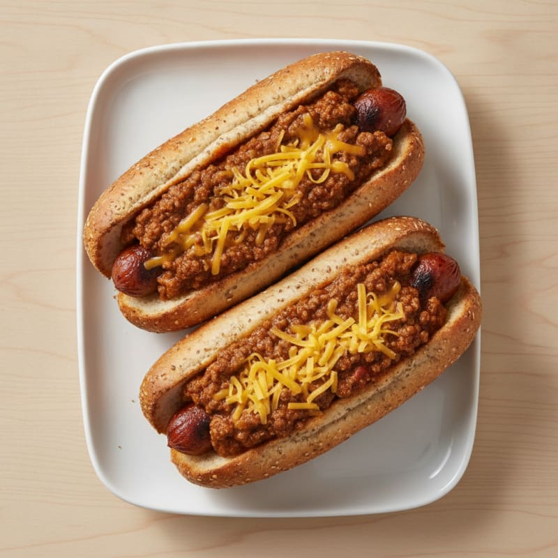 Classic Chili Cheese Hot Dogs