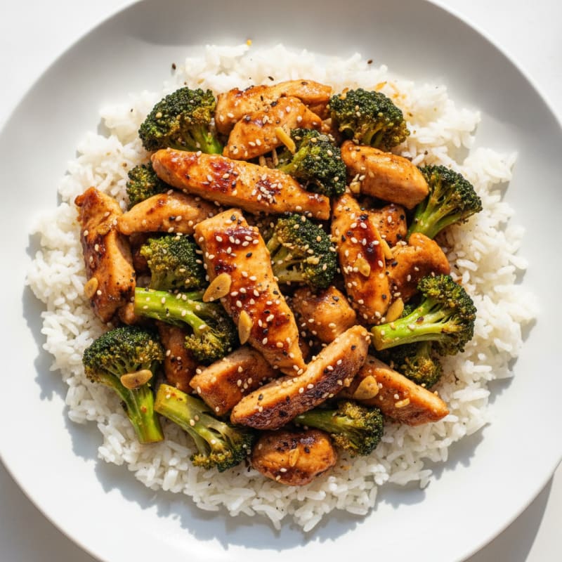 Teriyaki Chicken and Broccoli Stir-Fry