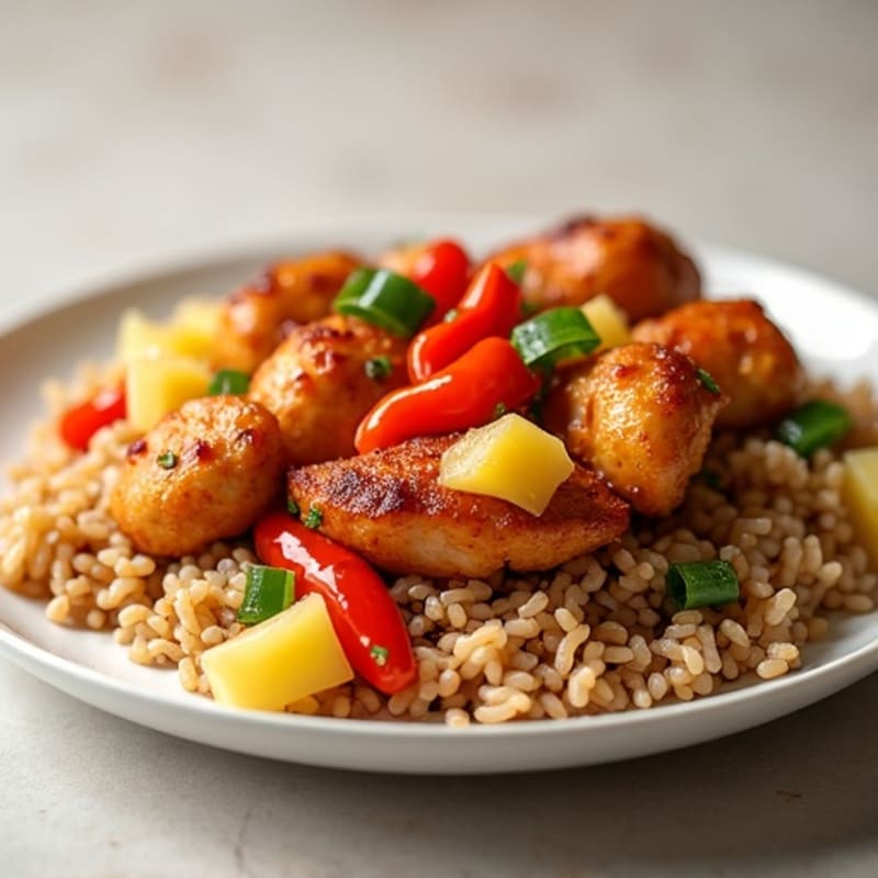 Crispy Baked Sweet and Sour Chicken