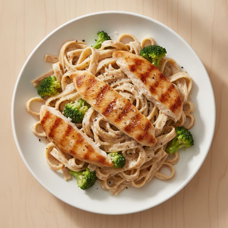 Chicken Alfredo Fettuccine Pasta