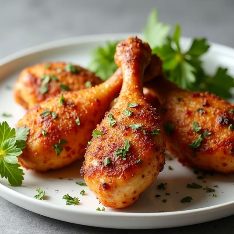 Crispy Herb-Roasted Chicken Drumsticks