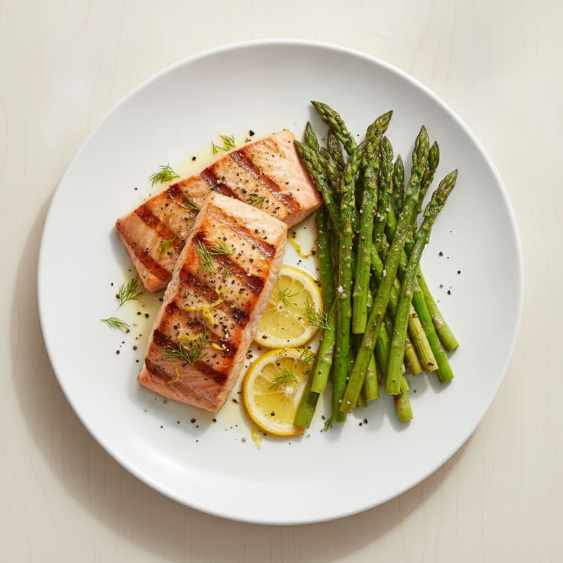 Lemon Herb Grilled Salmon