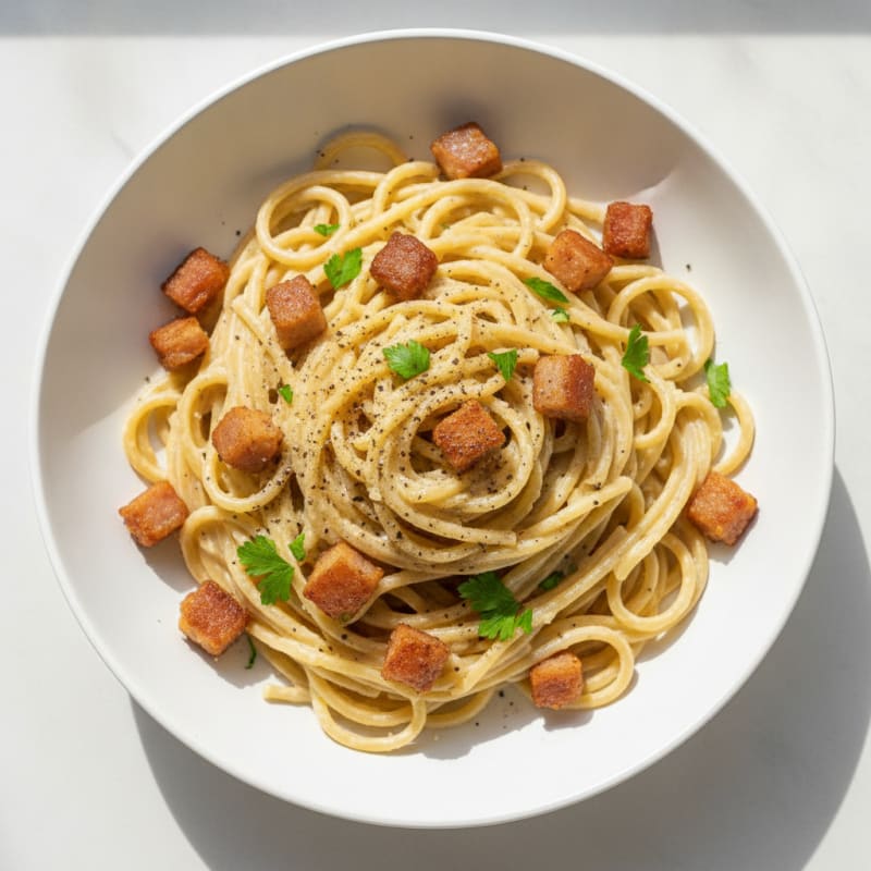 Classic Carbonara with Pancetta
