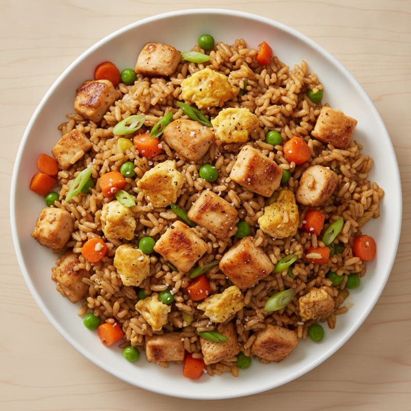 Chicken and Egg Fried Rice