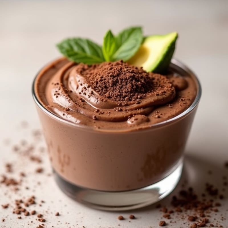 Silky Chocolate Protein Pudding with Greek Yogurt