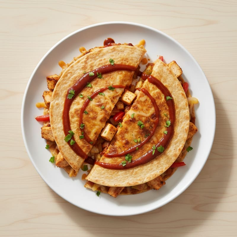 Double Chicken Guajillo Quesadilla