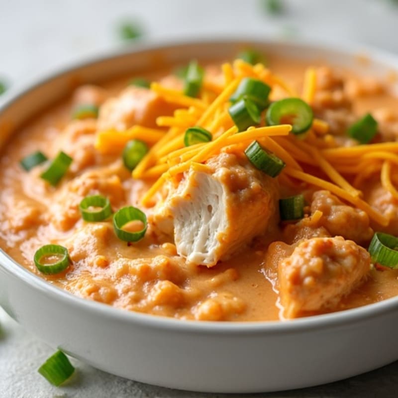 Creamy Baked Buffalo Chicken Dip