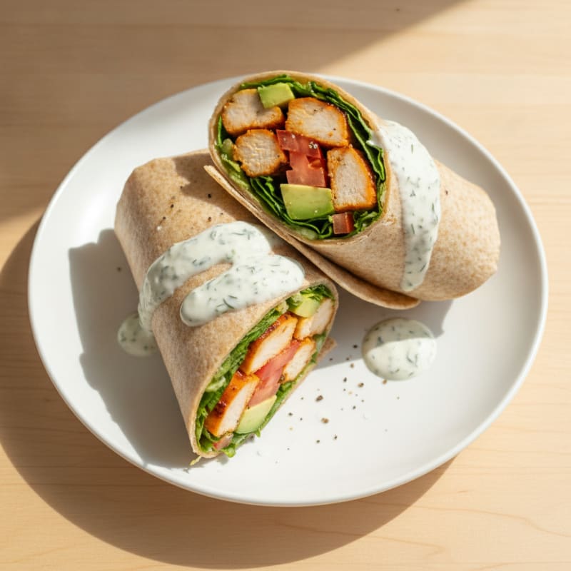Buffalo Ranch Chicken Wrap