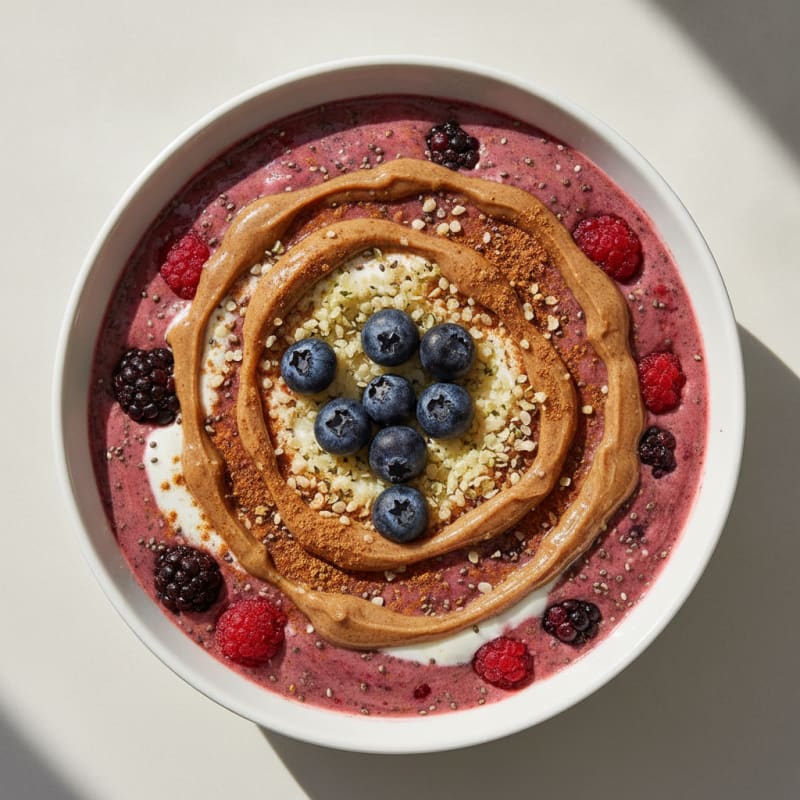 Berry Protein Smoothie Bowl