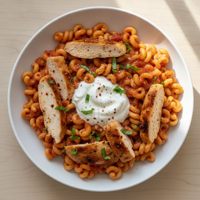 Creamy Tomato Basil Pasta with Chicken