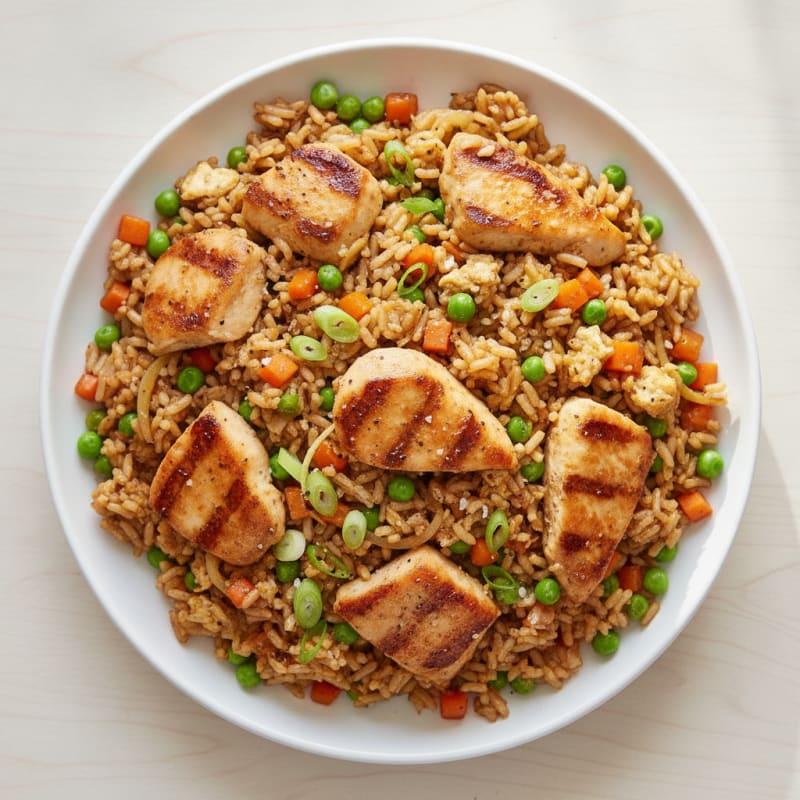 Chicken Fried Rice Skillet