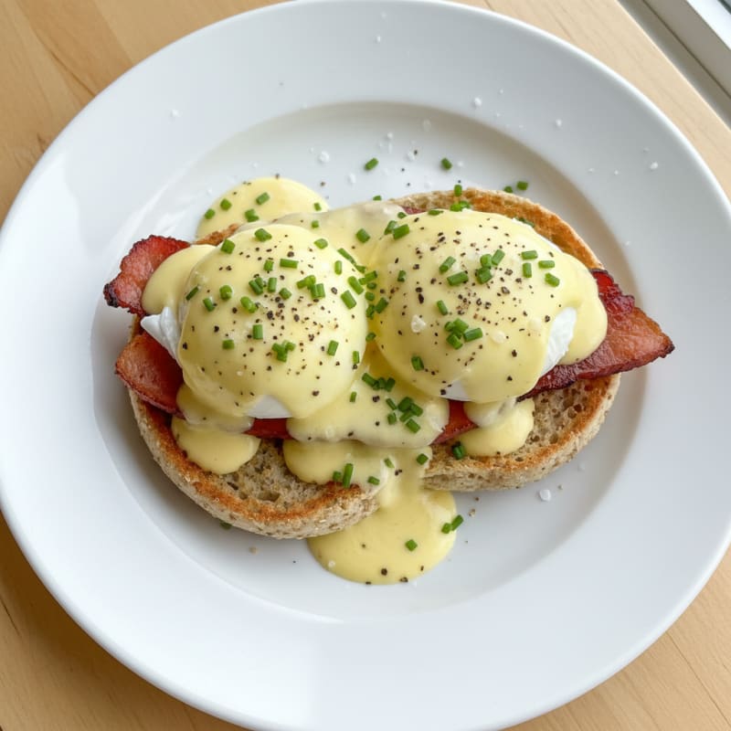Classic Eggs Benedict with Hollandaise