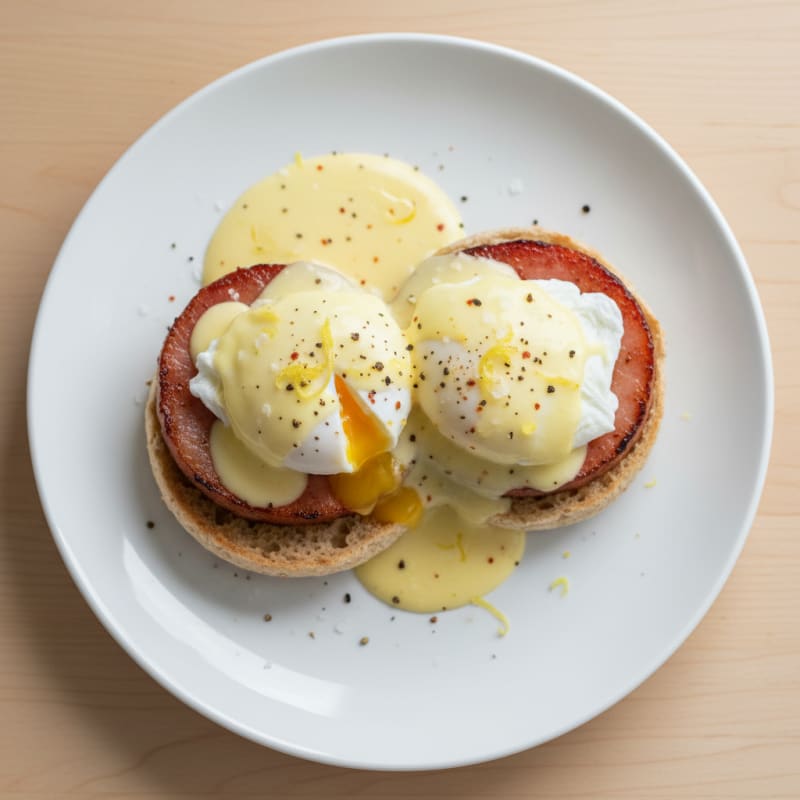 Classic Eggs Benedict with Hollandaise