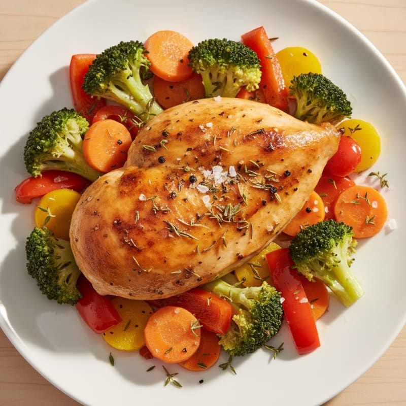 Garlic Herb Roasted Chicken