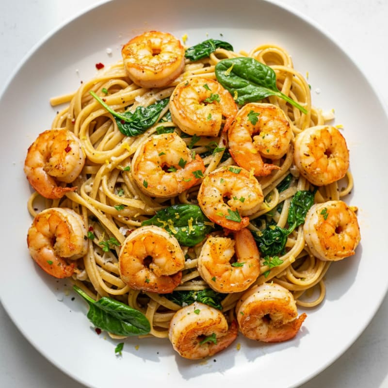 Zesty Garlic Butter Shrimp Scampi