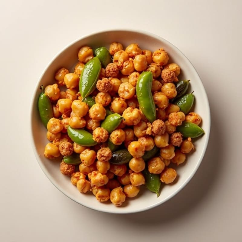 Crunchy Roasted Chickpea Trail Mix