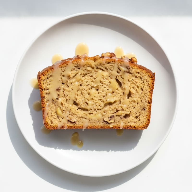 Three-Banana Golden Walnut Bread