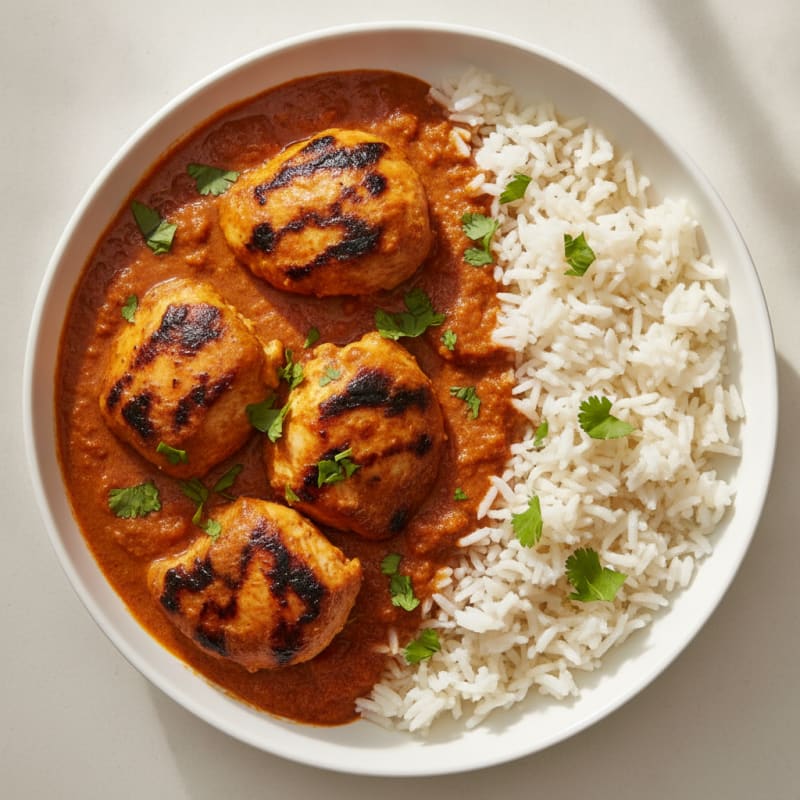 Chicken Tikka Masala with Basmati Rice