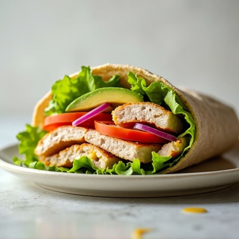 Fresh Turkey Avocado Wrap