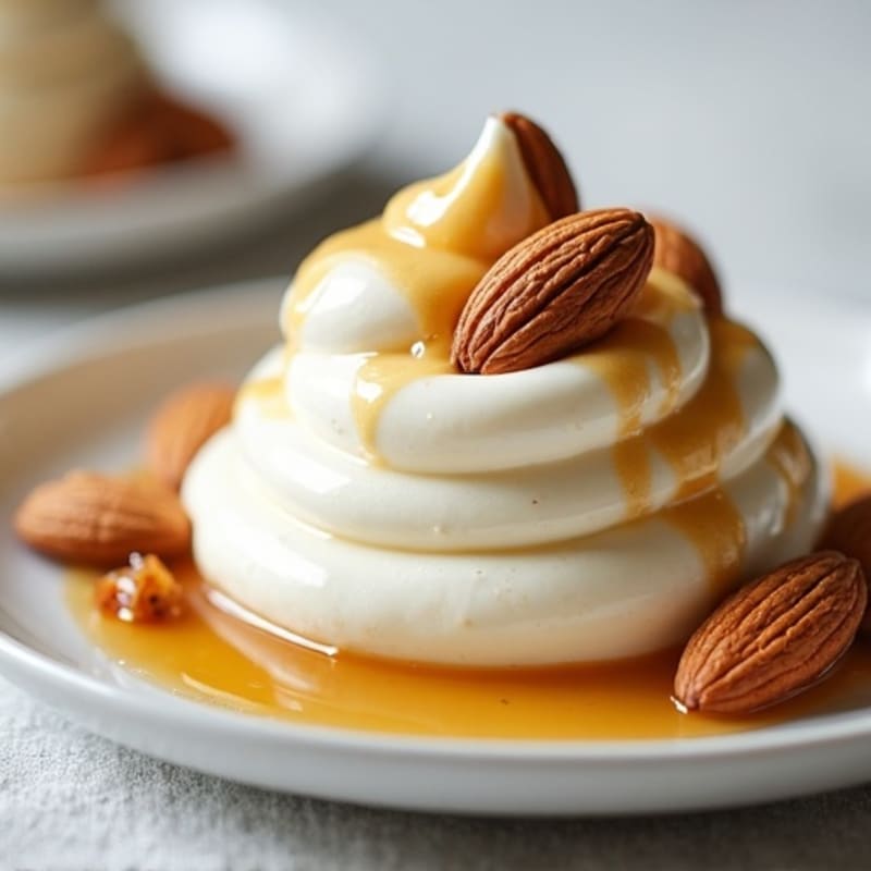Silky Greek Yogurt Protein Mousse with Almond Butter