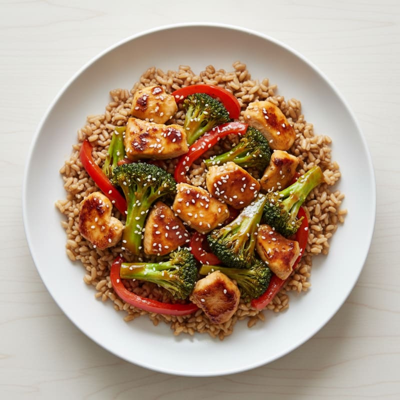 Teriyaki Chicken and Broccoli Stir-Fry