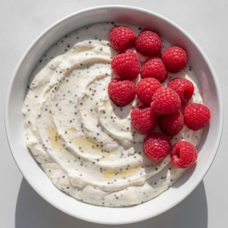 Greek Yogurt Protein Pudding with Chia Seeds
