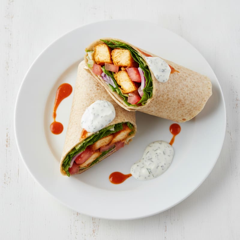Buffalo Ranch Chicken Wrap