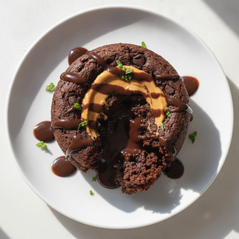 Chocolate Fudge Mug Cake