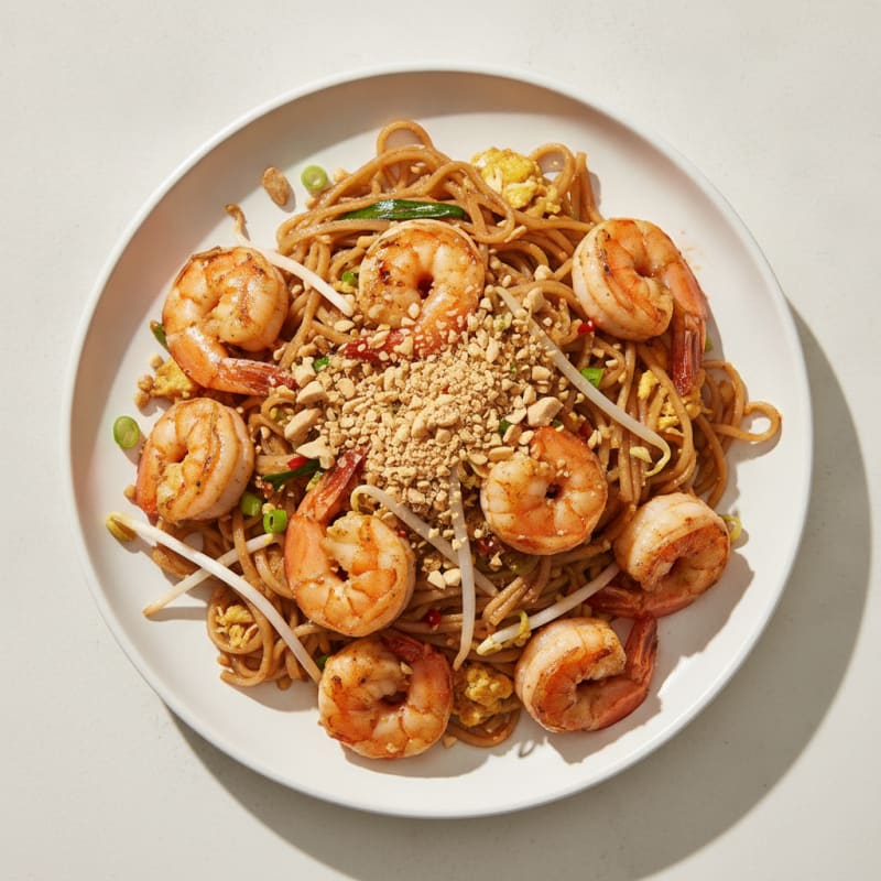Shrimp Pad Thai Noodles